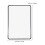 5Pcs Full Page Magnifying Sheet For Reading Ultra-Thin PVC 3