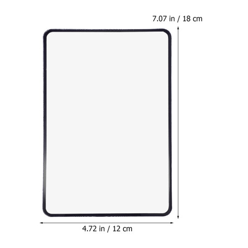 5Pcs Full Page Magnifying Sheet For Reading Ultra-Thin PVC 2