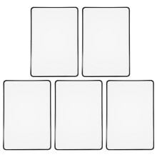 5Pcs Full Page Magnifying Sheet For Reading Ultra-Thin PVC