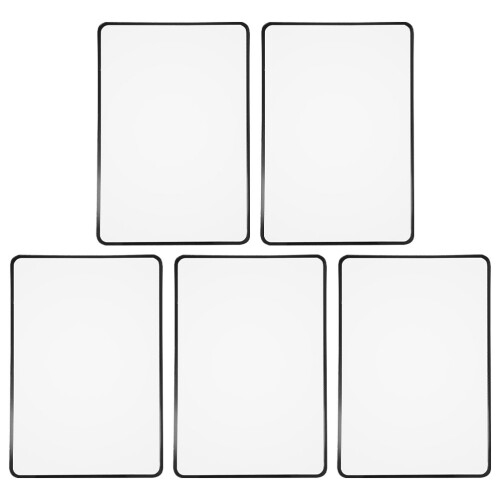 5Pcs Full Page Magnifying Sheet For Reading Ultra-Thin PVC