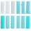 3 Pcs Double Edge Cake Smoother Plastic Icing 1