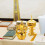 Conjunto De Taças De Vinho Com E Taça Decorativa 5