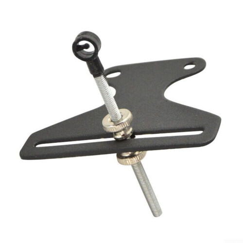 Needle Takedown Target Recurve Bow Sight With 1-Pin Adjustable Design For Precision Black