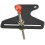 Needle Takedown Target Recurve Bow Sight With 1-Pin Adjustable Design For Precision Black 2