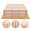 1 japanische Holz-LED-Deckenleuchte, 3