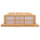 1 japanische Holz-LED-Deckenleuchte, 6