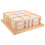 1 japanische Holz-LED-Deckenleuchte, 7