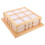 1 japanische Holz-LED-Deckenleuchte, 8