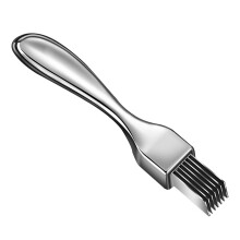 1 Stk Küchen Schnittlauchschneider Praktischer Silber
