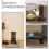 2Stk. Japanische Mini Holzschirm Einzigartiges Design Wohnaccessoires 9