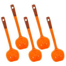 5 keramik halloween löffel kürbis orange herbst thanksgiving