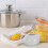 1Pc Ceramic Sauce Pot Western Style Seasoning Container White 7