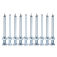 20Pcs Lawn Aerator Shoes Nails: 7Cm Metal Spikes For Soil Loosening