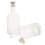 2Pcs 750Ml Thickened Transparent Glass Whiskey For 5