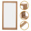 2Pcs Dried Flower Bouquet Shadow Box Frame Double Sided Storage 11