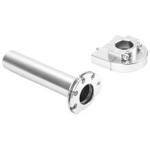 Pit Dirt Bike Accessories 22mm 7/8 Inch Throttle Assist Twist Accelerator Handlebar Silver Motorcycle Throttle Grip