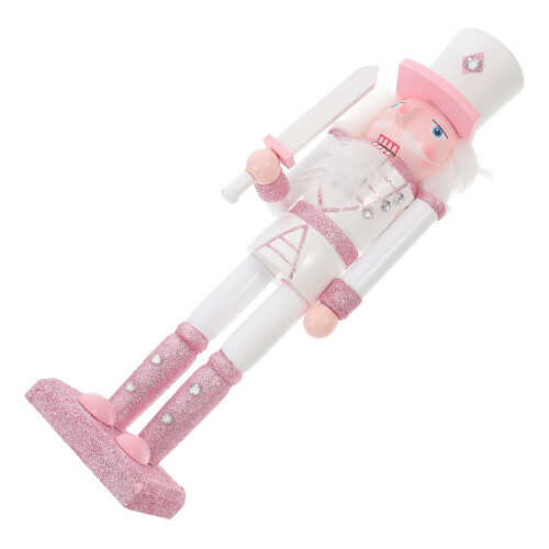 2Pcs Wooden Christmas Nutcracker Decoration Holiday Gift 1