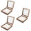 3 sets durable wood insect display case for home specimen showcase 8