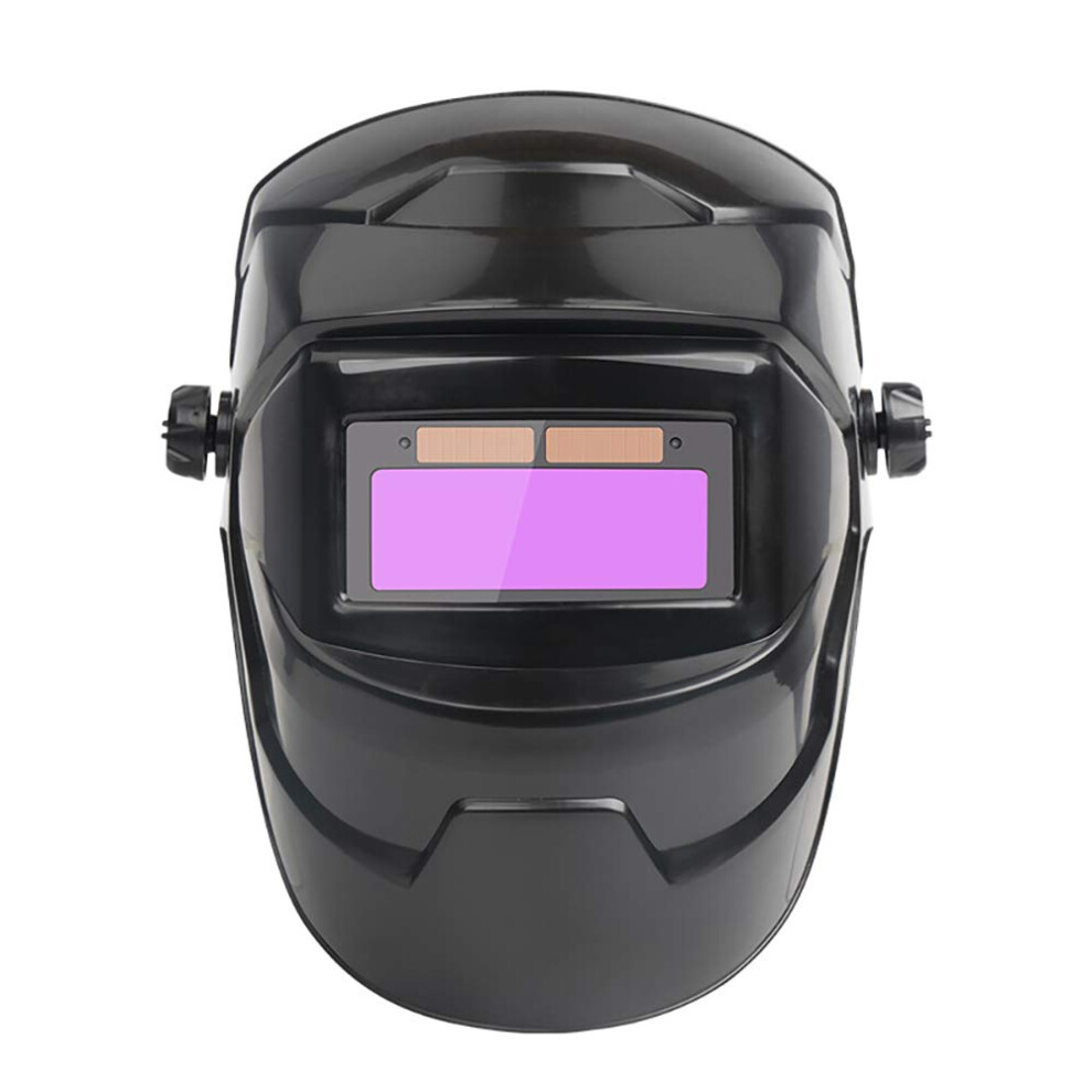 Welding Mask Chameleon Large View True Color Auto Darkening Solar Powered Arc Weld Black 9084446201468