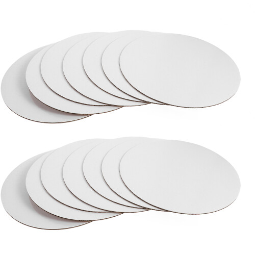 30pcs disposable round cake boards for wedding dessert display