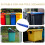 Universal Trash Can Lid Bracket with Locking Pin for Wheeled Bin 9