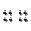 8 Pcs LED Track Lights Ceiling Spotlights Rail Lamp 3