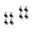 8 Pcs LED Track Lights Ceiling Spotlights Rail Lamp 5