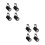 8 Pcs LED Track Lights Ceiling Spotlights Rail Lamp 4