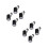 8 Pcs LED Track Lights Ceiling Spotlights Rail Lamp 8