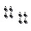 8 Pcs LED Track Lights Ceiling Spotlights Rail Lamp 6