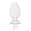 1Pc Glass Conical Storage Bottle With Stopper For Display And Samples 8