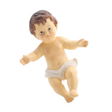 2Stk Realistische Baby Jesus Bunt Handgefertigt Für