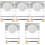 5pcs Beekeeping Feeder Light Wood Base Water Feeder for Beehive 5