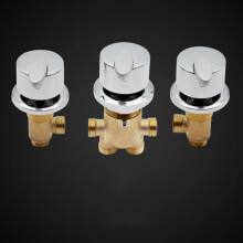 Brass Split Or Way Diverter Waterfall Bathtub Tap Deck Mounted With Cold Hot Water Mixer For Hand Shower Af-110-2gn-3t