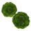 2St Kunstmatige Moss Rots: Groene Moss Bollen Voor 15Cm 20Cm 1