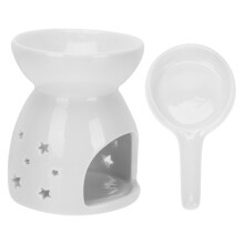 1 Set Keramik-Aromabrenner Aromabehälter mit Aussparung Duftölbrenner