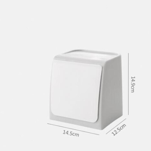 Wandmontierter Mini Mülleimer Mit Klappdeckel 1