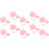 10 strohhalme , silikon, , cartoon 6
