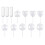 200pcs Cupcake Pipette Dropper Cupcake Liquid Infuser Transfer Pipette 6