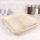5Pcs Biodegradable Wooden 10Inch Square 8