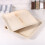 5Pcs Biodegradable Wooden 10Inch Square 9