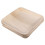 5Pcs Biodegradable Wooden 10Inch Square 7