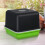 1 Set Plastic Nursery Pot With Lid For Hydroponic Planting Tray 7
