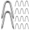 Fencing Nails U-Shaped Iron 100pcs 3