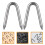 Fencing Nails U-Shaped Iron 100pcs 4