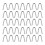 Fencing Nails U-Shaped Iron 100pcs 6