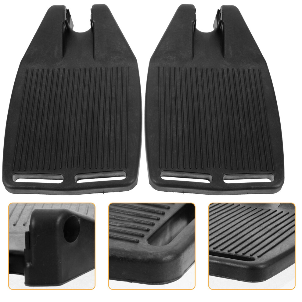 Happyyami 5 Pairs Universal Wheelchair Footrest Replacement Pedal Leg Rest Part