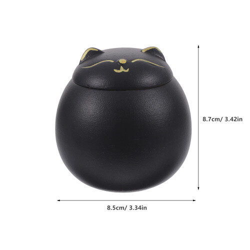 ceramic tea leaf storage canister for coffee sugar and 2