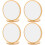 4Pcs Wooden Makeup Mirror Desktop Foldable Cosmetic Mirror 5
