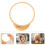 4Pcs Wooden Makeup Mirror Desktop Foldable Cosmetic Mirror 11